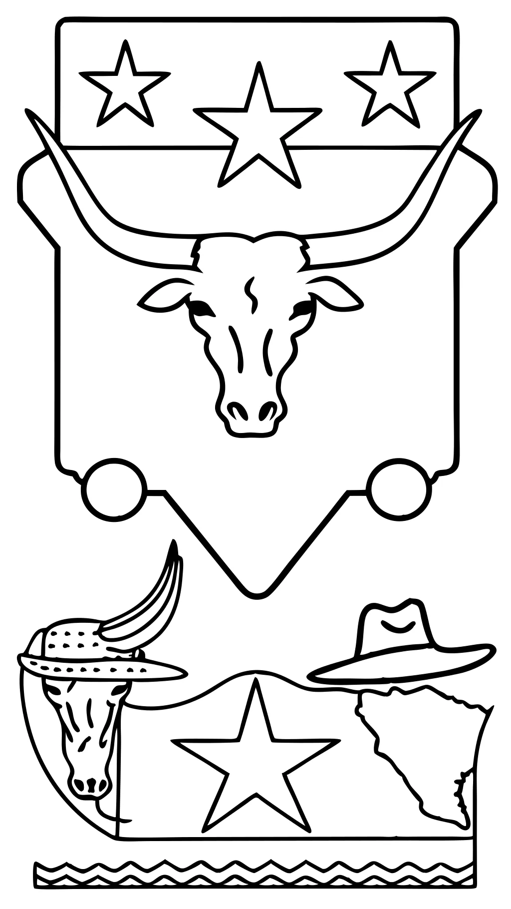 texans coloring pages